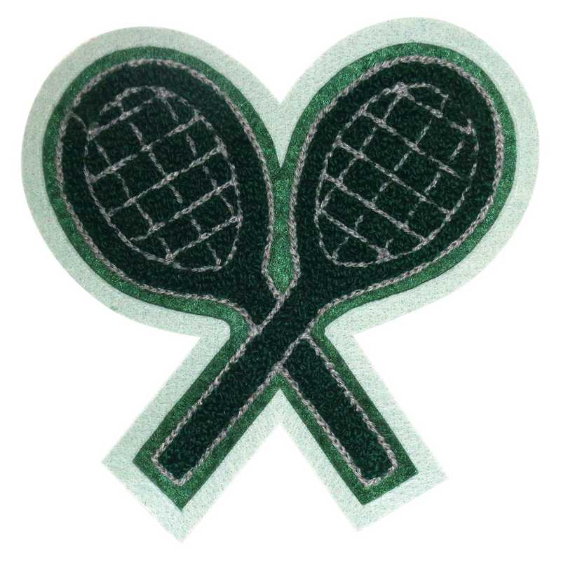 Crossed Tennis Rackets Patch